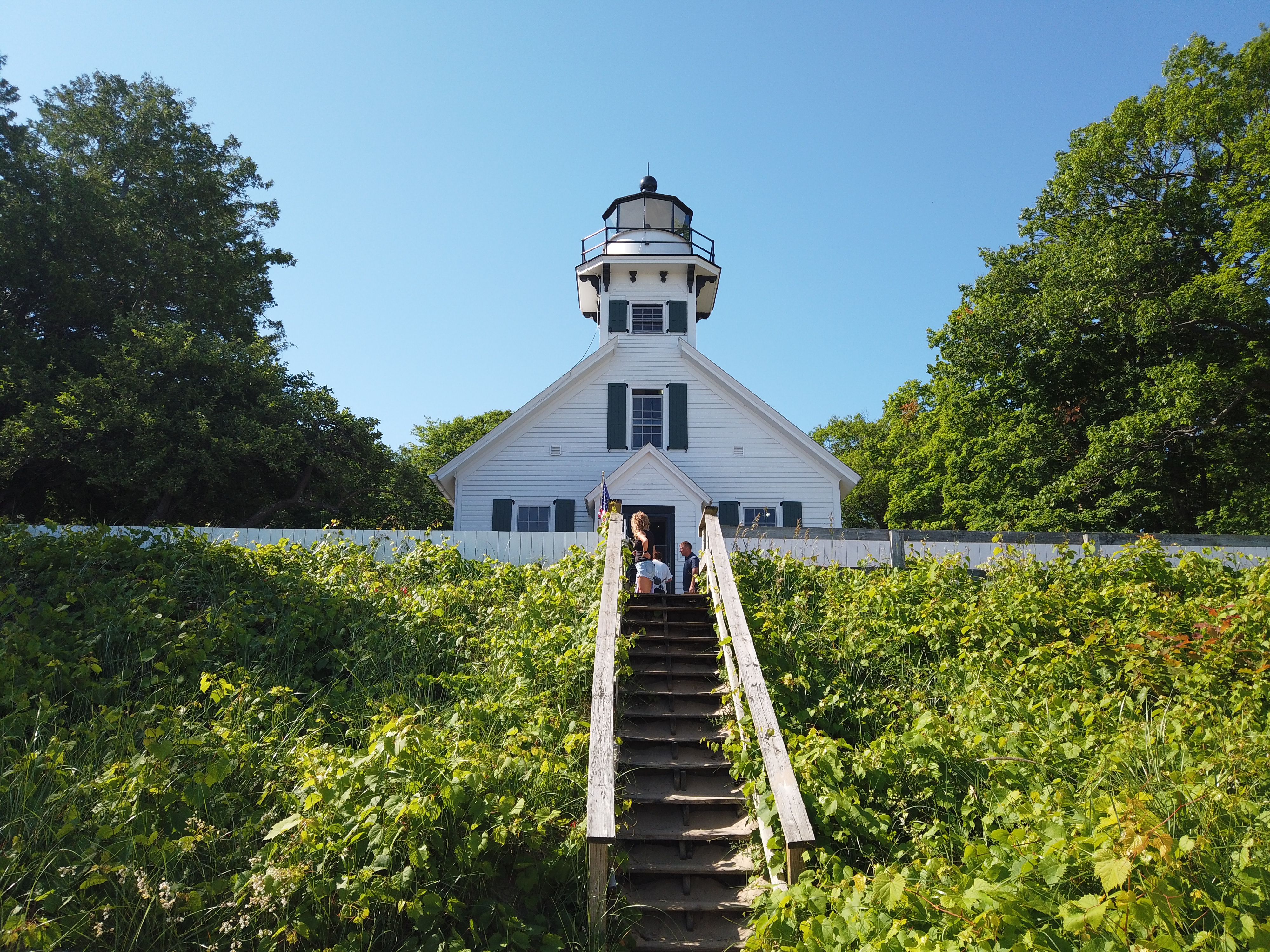 The lighthouse at Lighthouse Point